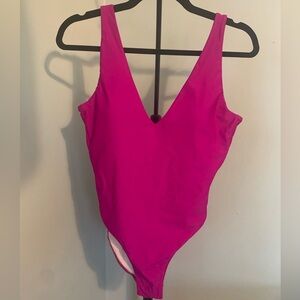 Fuscia Summersalt one- piece- size 8